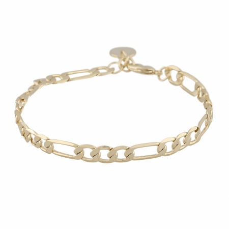 SNÖ Anchor chain bracelet plain gold