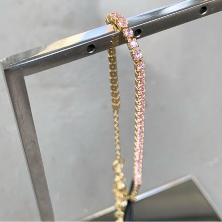 SNÖ Camille bracelet gold/pink