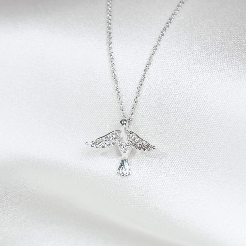 Lily and rose necklace deals