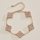 AVI Jewels Como bracelet pink/gold thumbnail