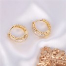 AVI Jewels Broadway hoops gold thumbnail