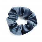 JBX velour scrunchie dusty blue thumbnail