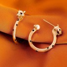 Lily and Rose petite Sheba hoops gull thumbnail