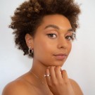 Lily and Rose Queen Sheba ring sølv thumbnail