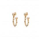 Lily and Rose petite Sheba hoops gull thumbnail