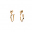 Lily and Rose petite Sheba hoops gull thumbnail