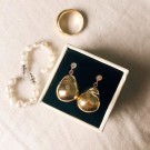 PFG Stockholm Sparkling drop earrings thumbnail