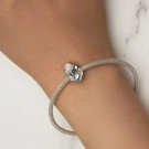 Mammahjerte JBX charm i sølv thumbnail