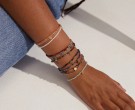 Pilgrim INDIE armbånd fersken, gullbelagt thumbnail