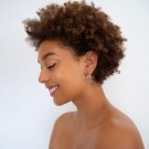 Lily and Rose petite Sheba hoops sølv thumbnail