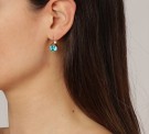 DYRBERG/KERN LOUISE EARRINGS AQUA thumbnail