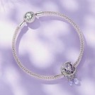 Moon Butterfly  - JBX Charm/anheng i sølv og zirconia thumbnail