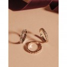 Ylva Li Mademoiselle ring - Crystal (Silver) thumbnail