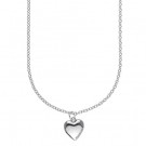 SNÖ Small card pendant necklace 42 silver thumbnail