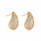 AVI Jewels Dina earrings gold thumbnail