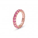 Ylva Li Julien ring - Pink Ruby 18 mm thumbnail