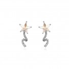 SHOOTING STAR EARRINGS CHAMPAGNE thumbnail
