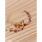 Ylva Li Meadow avantgarde earrings - Pink amethyst thumbnail
