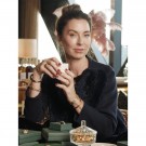 Ylva Li Halo ring - Emerald thumbnail