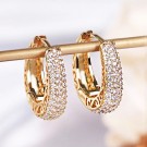 AVI Jewels Broadway hoops gold thumbnail