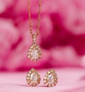 Lily and Rose Bianca necklace Crystal thumbnail