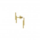LARA DOUBLE BAR STUD EARRINGS thumbnail