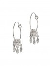 PFG Stockholm Dreamcatcher earrings silver thumbnail