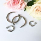 Dyrberg/Kern Ellen hoops silver thumbnail