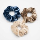 JBX velour scrunchie champagne/light brown thumbnail