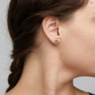 PILGRIM GEORGINA EARRINGS GOLDPLATED PÅ ØRE thumbnail