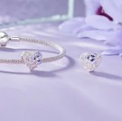 Purple Heart - JBX Charm/anheng i sølv thumbnail