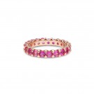 Ylva Li Julien ring - Pink Ruby 18 mm thumbnail