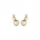 DYRBERG/KERN LINI GOLD EARRINGS thumbnail