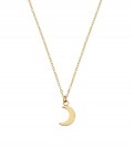 Edblad Bright night moon necklace gold thumbnail