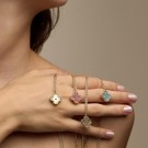 AVI Jewels Como necklace pink/gold thumbnail