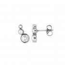 Dyrberg/Kern Lini silver earrings thumbnail