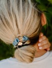 byEloise Faded denim silke scrunchie thumbnail