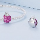 JBX charm Pink Diamond silver thumbnail