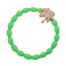 byEloise green palm hårstrikk/armbånd thumbnail