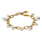 DYRBERG/KERN ELENA Gold White Pearl  thumbnail