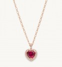 Lily and Rose Delphine necklace - Pink ruby thumbnail