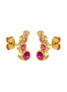 Dyrberg/Kern AGNES earrings rose thumbnail