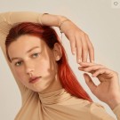 JOANNA resirkulert flatt snake chain armbånd, gullbelagt thumbnail