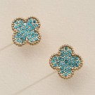 AVI Jewels Como earrings blue/gold thumbnail