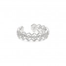 Ylva Li Nova ring - Crystal (Silver) thumbnail