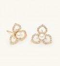 Lily and Rose Elise earrings - Ivory pearl (gold) thumbnail