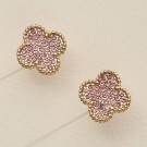 AVI Jewels Como earrings pink/gold thumbnail