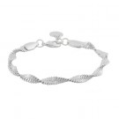 Snö of Sweden Lisbon big bracelet silver thumbnail
