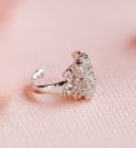 Lily and Rose Laurel cuff earring - Silver thumbnail