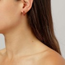 Dyrberg/Kern Heidi hoop earrings red thumbnail